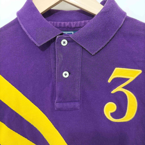 ポロバイラルフローレン Polo by RALPH LAUREN 90S ロゴ刺繍 ショートスリーブポロシャツ メンズ import:XS