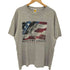 バスプロショップス BASS PRO SHOPS 星条旗 フラッグ フィッシュ プリント S/S Tシャツ メンズ