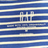 ギャップ Gap ボーダーコットン S/S Tシャツ レディース import:M