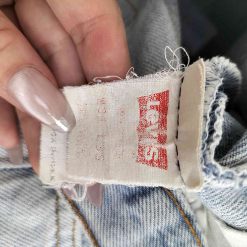 リーバイス Levis 90s USA製 501 ボタン裏552 ボタンフライデニムパンツ メンズ W31 L36
