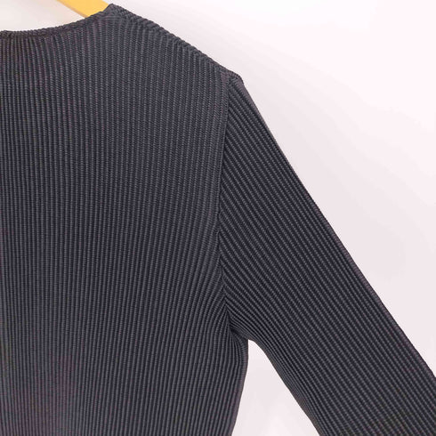 スペッシオ SPECCHIO シャトルプリーツ スパンコール 刺繍 ノーカラー ロング ジャケット レディース JPN:40