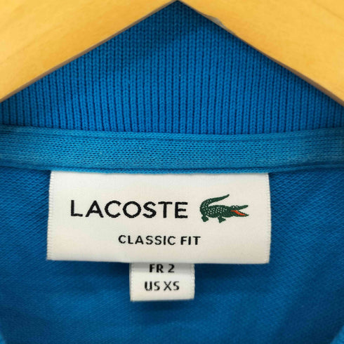 ラコステ LACOSTE CLASSIC FIT 鹿の子 L/S ポロシャツ メンズ import:XS