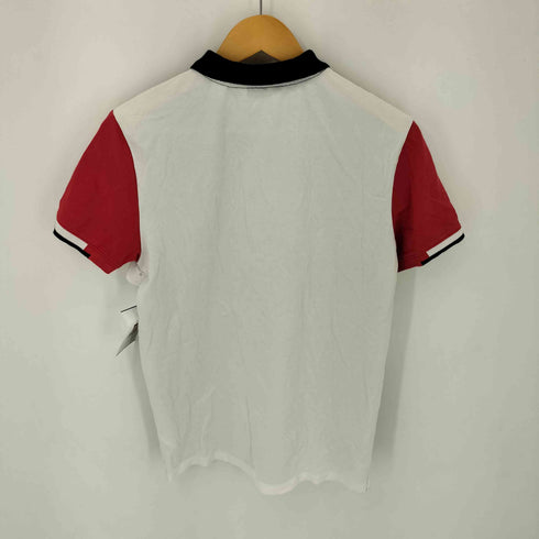 カルバンクライン CALVIN KLEIN トリコロール 鹿の子ポロシャツ メンズ import:XS