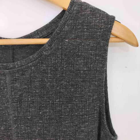 アイテムズ アーバンリサーチ ITEMS URBAN RESEARCH リネン混 スリーブワンピース レディース FREE