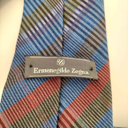 エルメネジルドゼニア Ermenegildo Zegna シルクカシミヤ混 ネクタイ メンズ