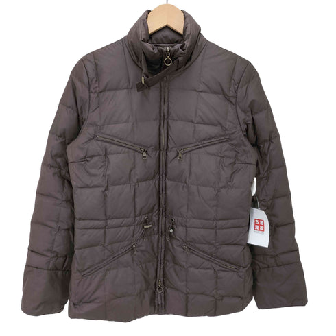 マックスアンドコー MAX & CO. キルティング ジップアップ ダウン ジャケット レディース JPN:36