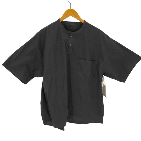 ムジルシリョウヒン 無印良品 ヘンリーネックシャツ メンズ JPN:XL