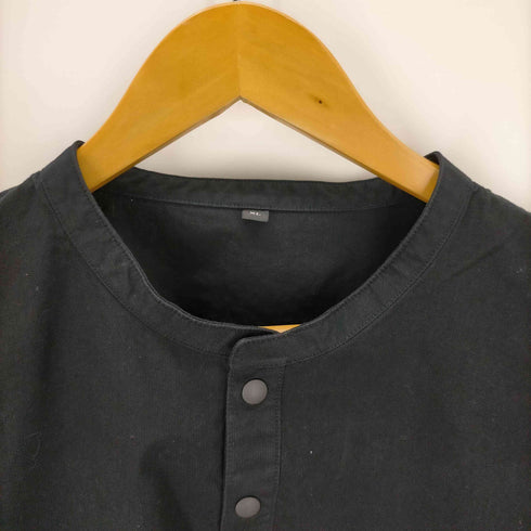 ムジルシリョウヒン 無印良品 ヘンリーネックシャツ メンズ JPN:XL