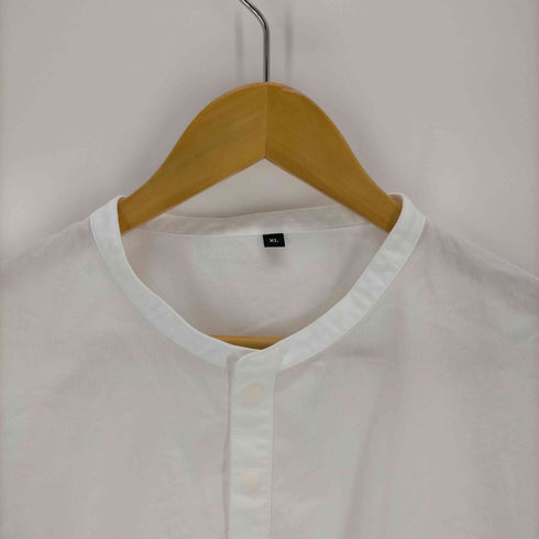 ムジルシリョウヒン 無印良品 ヘンリーネックシャツ メンズ JPN:XL
