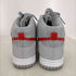 ナイキ NIKE Dunk High Retro SE Athletic Club Light Smoke Grey and Gym Red メンズ JPN:25.5