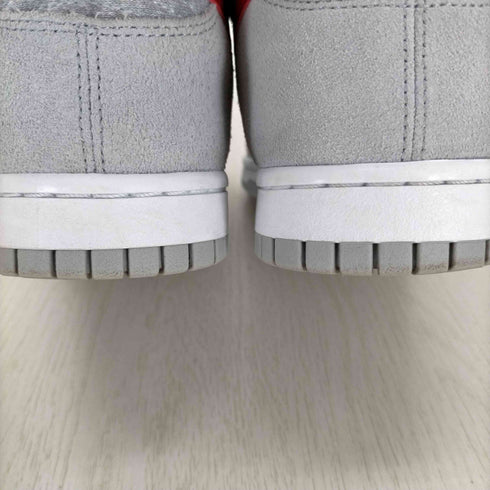 ナイキ NIKE Dunk High Retro SE Athletic Club Light Smoke Grey and Gym Red メンズ JPN:25.5