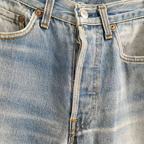 リーバイス Levis 90s USA製 501xx ボタン裏524刻印 ボタンフライデニムパンツ レディース W28 L34