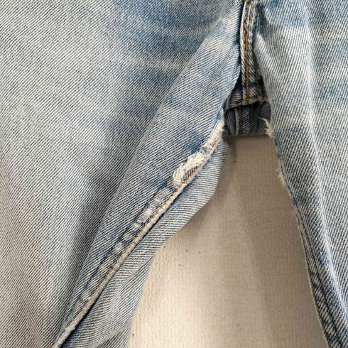 リーバイス Levis 90s USA製 501xx ボタン裏524刻印 ボタンフライデニムパンツ レディース W28 L34