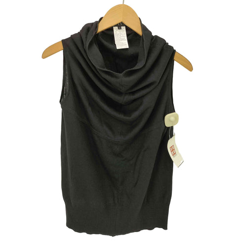 ワイズ Ys 18AW リネン コットン ノースリーブ 変形 ニット カットソー レディース JPN:2