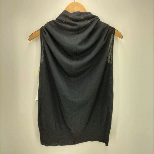 ワイズ Ys 18AW リネン コットン ノースリーブ 変形 ニット カットソー レディース JPN:2