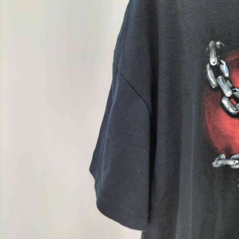 ace of hearts taken Chained Romantic Style Graphic T-shirt フロントプリントS/STシャツ メンズ JPN:XL