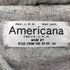 アメリカーナ Americana 染み込みプリント カレッジロゴ パーカー ワンピース レディース
