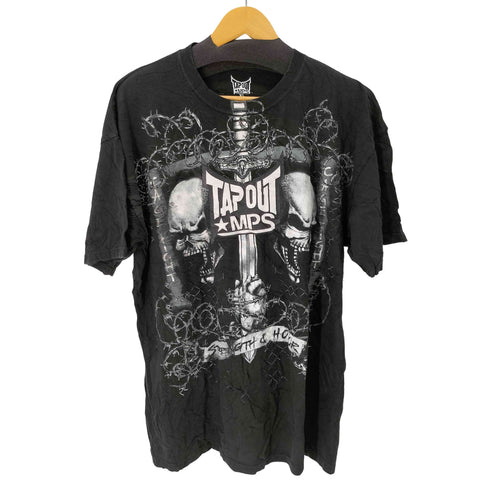 tapout mps スカルプリントS/STシャツ メンズ JPN:XL