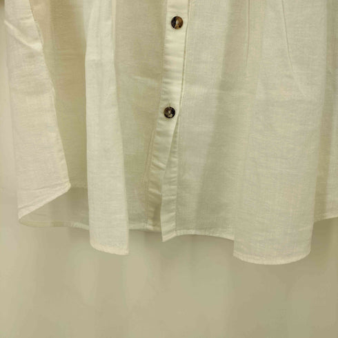 ヒューゴボス HUGO BOSS コットン ラウンドカラー L/S チュニック シャツ レディース DE:34