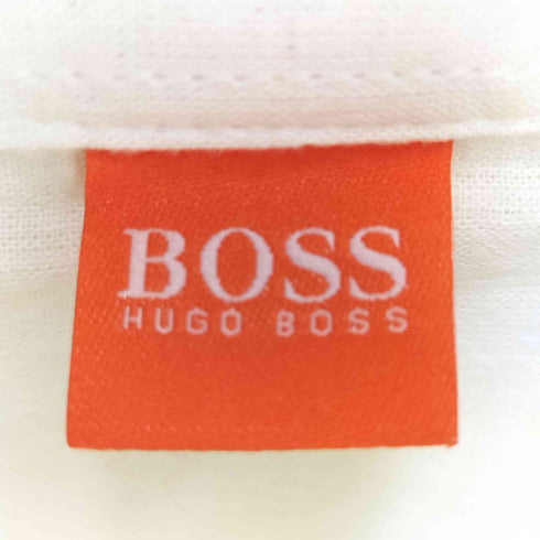 ヒューゴボス HUGO BOSS コットン ラウンドカラー L/S チュニック シャツ レディース DE:34