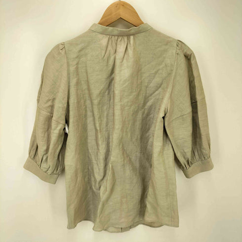 アダムエロペ Adam et Rope 22SS バルーンショートスリーブブラウス レディース FREE