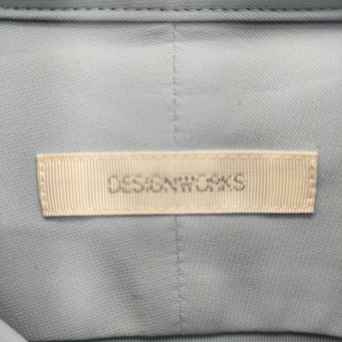 デザインワークス DESIGNWORKS 24SS トリコット セミワイド ドレス シャツ メンズ JPN:38