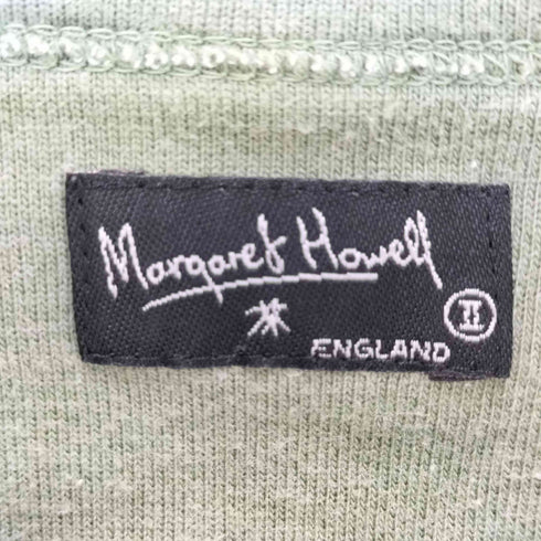 マーガレットハウエル MARGARET HOWELL 90-00S 旧タグ L/S ポケット カットソー レディース 2