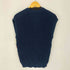 カルバンクラインジーンズ Calvin Klein Jeans 90S USA製 INDIGO DYED COTTON インディゴコットンニットベスト メンズ import:M