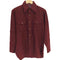 ペンドルトン PENDLETON 70S USA製 VIRGIN WOOL デカ襟 フラップポケット L/S シャツ メンズ import:L