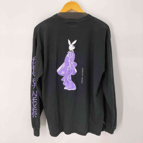 FORGETNEVER BUNNY LOOKING BACK L/S TEE メンズ JPN:L