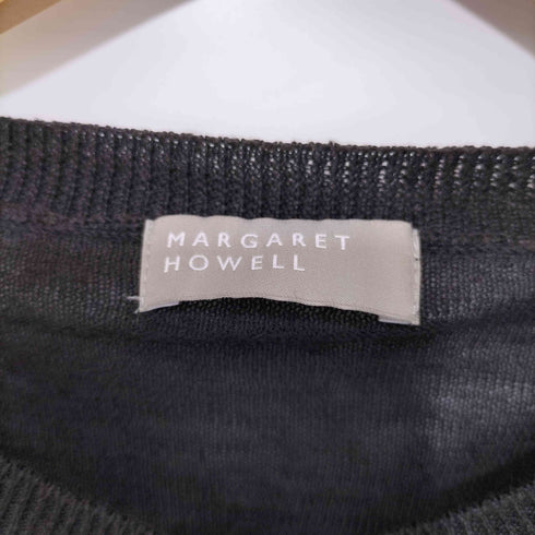 マーガレットハウエル MARGARET HOWELL 天竺カール リネン ニットカーディガン レディース JPN:2