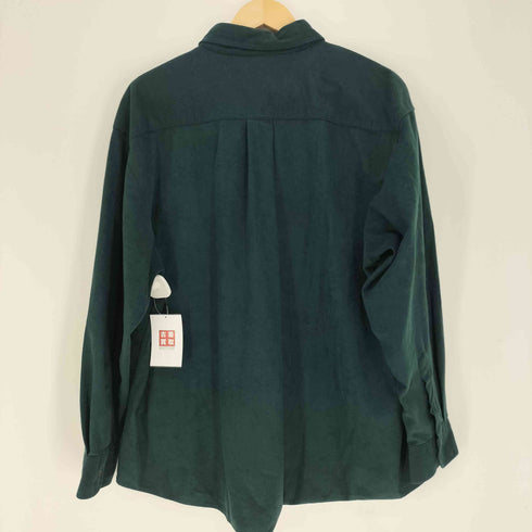 ナイツブリッジ KNIGHTSBRIDGE 90S 襟芯 フラップポケット フェイクスウェード レギュラーカラー L/S シャツ メンズ import:XL