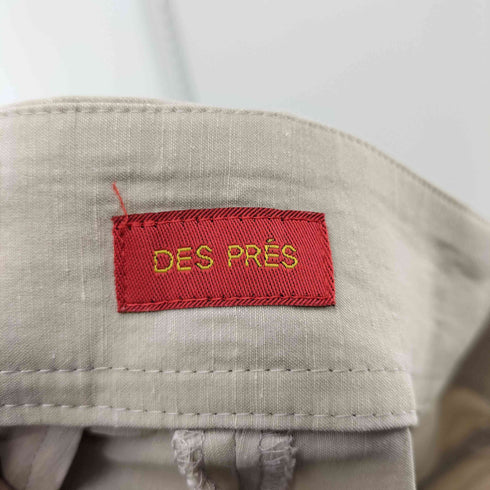 デプレ DES PRES リネンナイロンストレッチ クロップドパンツ レディース JPN:34