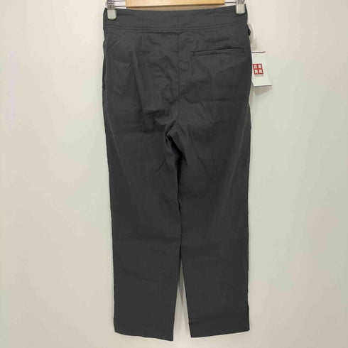 デプレ DES PRES リネンナイロンストレッチ クロップドパンツ レディース JPN:34