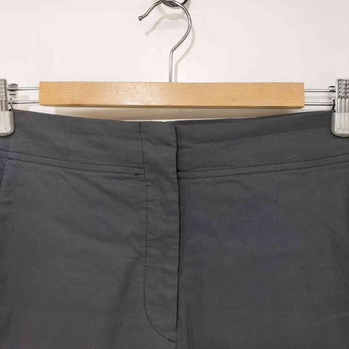 デプレ DES PRES リネンナイロンストレッチ クロップドパンツ レディース JPN:34