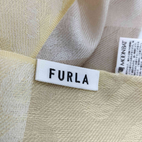 フルラ FURLA シルクカシミヤ ジャガードストール レディース