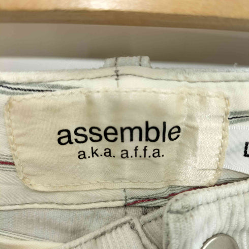 assemble a.k.a AFFA UNDERCOVER 11AW コーデュロイ ボンテージ パンツ メンズ JPN:L