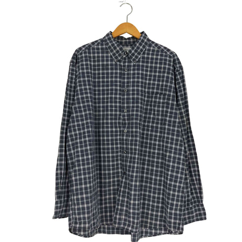 マークスアンドスペンサー MARKS&SPENCER チェック コットン ボタンダウンシャツ メンズ import:XL
