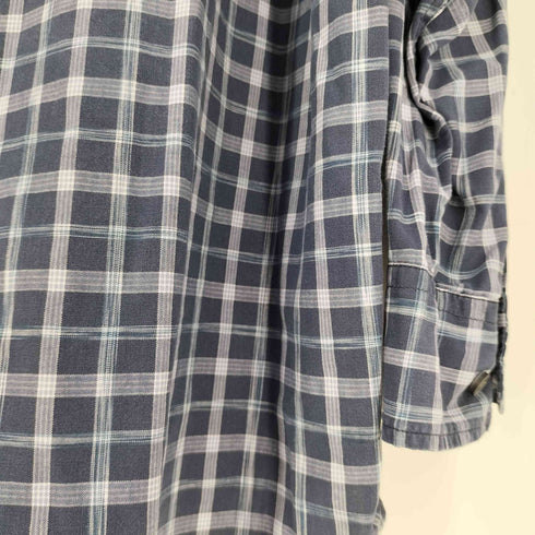 マークスアンドスペンサー MARKS&SPENCER チェック コットン ボタンダウンシャツ メンズ import:XL