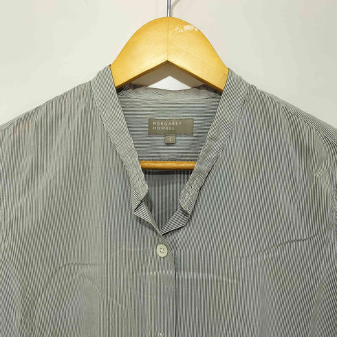 マーガレットハウエル MARGARET HOWELL シルクコットンシャツ レディース JPN:1