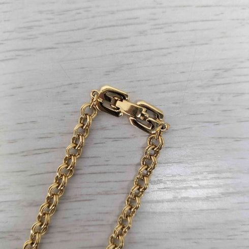 ジバンシィ GIVENCHY ロゴゴールド ロングネックレス メンズ