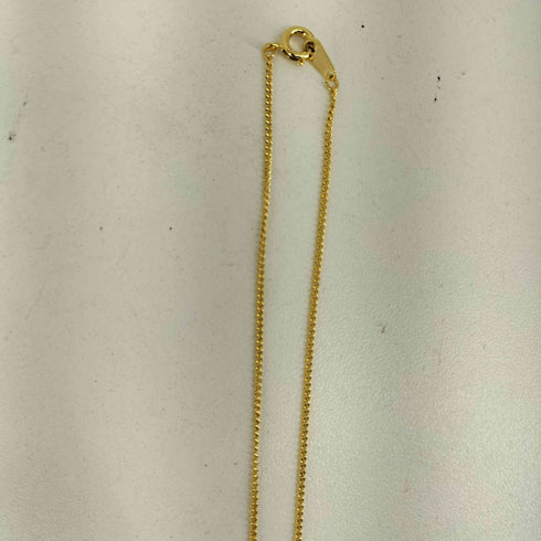 純金 金メッキ加工コインネックレス メンズ