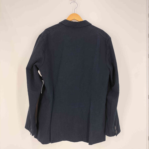 ギャップ Gap 00s OLD GAP オールドギャップ ヘリンボーン コットン 3B テーラードジャケット メンズ import:L
