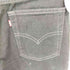 リーバイス Levis 02年製 後染めブラック 517 ブーツカット デニムパンツ サルファブラック メンズ W30 L34