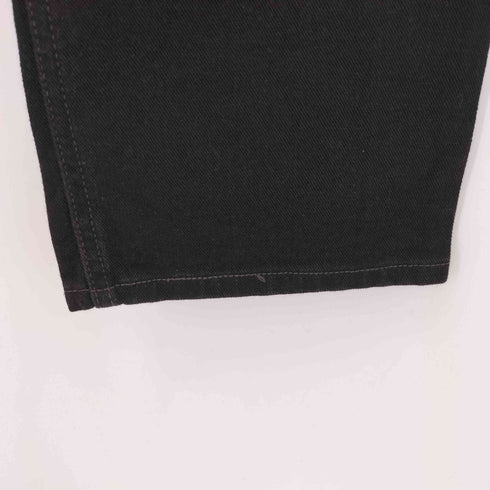 リーバイス Levis 02年製 後染めブラック 517 ブーツカット デニムパンツ サルファブラック メンズ W30 L34
