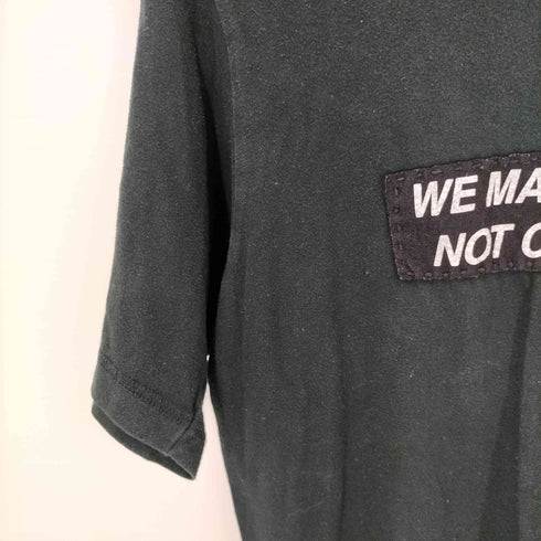 アンダーカバー UNDERCOVER 05AW ARTS期 WE MAKE NOISE NOT CLOTHES TEE フェルトパッチTシャツ メンズ JPN:2
