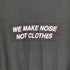 アンダーカバー UNDERCOVER 05AW ARTS期 WE MAKE NOISE NOT CLOTHES TEE フェルトパッチTシャツ メンズ JPN:2