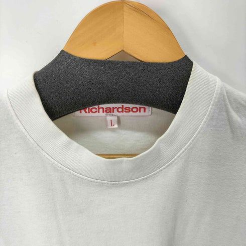 リチャードソン RICHARDSON USA製 S/S フロントロゴプリントクルーネックTシャツ メンズ import:L