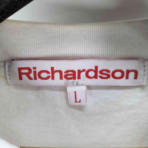 リチャードソン RICHARDSON USA製 S/S フロントロゴプリントクルーネックTシャツ メンズ import:L