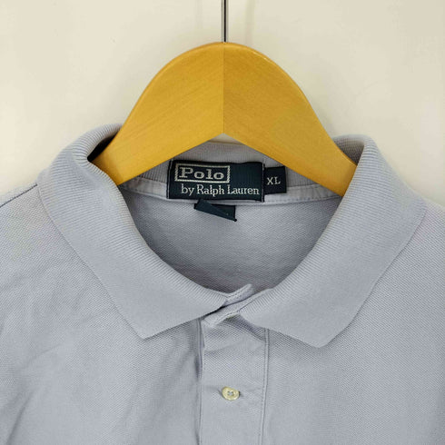 ポロバイラルフローレン Polo by RALPH LAUREN スモールポニー刺繍 鹿の子ポロシャツ メンズ import:XL